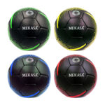 Balón de fútbol no.5 con diseño bicolor estampado en tonalidad matte, variedad de colores / mks506 / mekasa