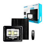 Sistema de iluminación solar con lámpara led de 100w ip67, panel solar y control remoto, 5000mAh / mor-1100w