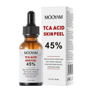 Serum limpiador exfoliante para disminución del acne y los puntos negros, regresa el tono natural de la piel, 30ml / mooyam tca acid skin peel / ms006 / ms006.sf / w1mooyam-200