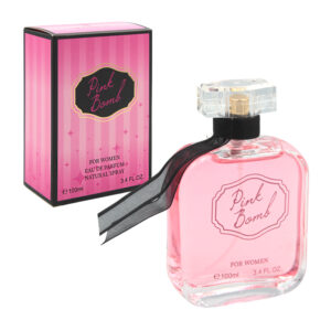 Perfume pink bomb en spray con fragancia para mujer, 100ml / my047