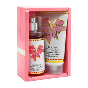 Kit perfume la vie est belle de 88ml + loción la vie est belle de 88ml / adore you / rb02-3