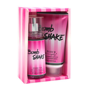 Kit perfume bomb shake de 88ml + loción bomb shake de 88ml / adore you / rb02-8