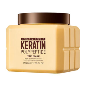 Mascarilla capilar sadoer para reparar el daño con keratina y polipéptidos, frasco de 500ml - 17.59oz / sd38043 / sd38043g / keratin repair / keratin polypeptide