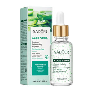 Serum sadoer con extracto de aloe vera para suavizar, dar luminosidad y disminuir impurezas del rostro con esferas limpiadoras, 30ml - 1.05oz / moisturizing smooth / sd42453 / sd42453g