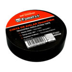 1pza Cinta aislante fumetax en color negro con longitud de 19mmx18m y espesor de 0.18mm / sw-52050101