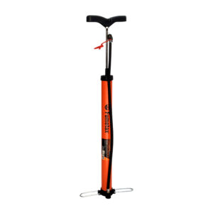 Bomba manual de aire fumetax con altura de 57cm, diámetro de 1 ¾ pulgadas y 2 boquillas intercambiables / sw-81480102-1