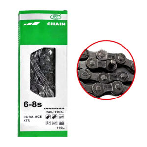 1pza Paquete con eslabones montables para cadena de bicicleta, metálicos, variedad de usos / chain / 6-8s / dura-ace