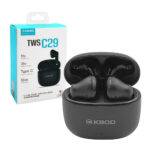 1pza Audífonos / auriculares inalámbricos, recargables, de tipo earphones, ergonómicos, con estuche de carga redondeado, variedad de funciones / kbod / twsc29 / kb-tws-c29