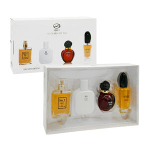 Kit de 4 perfumes veyes en spray con fragancia para dama, variedad de presentaciones, 25ml x 4 / perfume gift box / w1231