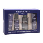 Kit wilderness man con 2 cremas faciales de 50g, body mist de 50ml y perfume de 50ml / veyes / w1254