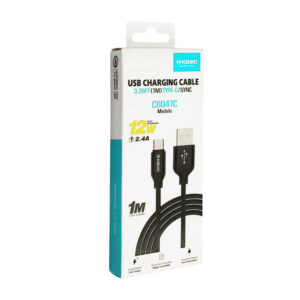 1pza Cable de carga kbod de plástico, de entrada usb a tipo c y capacidad máxima de 12w, variedad de usos/ 1m / kbod / usb charging cable