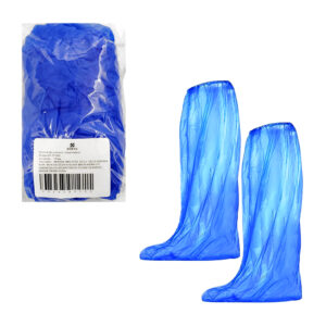 Paquete con 2 bolsas de plástico impermeables tipo bota para los zapatos con resorte ajustable / zy-yt1535 / 81375