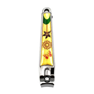Cortauñas metálico 7.5cm con diseño surtido / aa1057-3