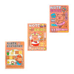 Libreta de pasta dura con resorte y estampado de capibara, variedad de modelos / capybara / sh-a52517