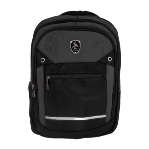 Mochila con 5 compartimentos, 2 orificios fashion y 3 líneas reflectantes / 1335