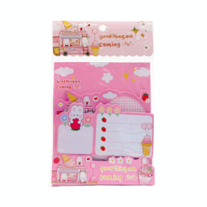 Blíster de notas adhesivas con estampado de conejo kawaii / xx-1705