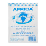 Block con 50 hojas original y copia para notas de remision 2-f autocopiable / notas de remisión original 2-f / africa / 511002-01