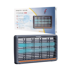 Lámpara - rejilla de plástico mata mosquitos eléctrico mediano de doble tubo, 10w / 208-10w / mosquito killer / led double tube 10w