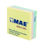 Paquete con 240 mini post it - notas adhesivas mae de colores pastel, 51x51mm / 21204