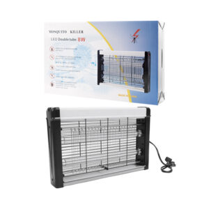 Lámpara - rejilla metálica mata mosquitos eléctrico pequeño de doble tubo, 8w / 308-8w / mosquito killer / led double tube 8w