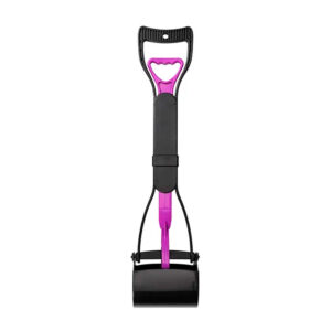 Pala recogedor de heces, diseño flexible, 45cm, color surtido / 35960