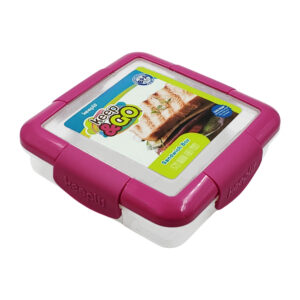 Tupper para sandwich con cierre hermético, variedad de colores / 511901