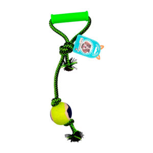 Mordedera con pelota y sujetador de plástico, 44cm, color surtido / 73215
