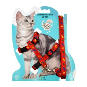 Set correa + pechera, 1cm de ancho, variedad de estampados / 73419