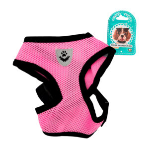 Pechera acolchada talla L, ajustable con broches de seguridad, colores surtidos
