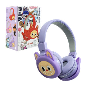 Audifonos inalámbricos plegables con diseño de labubu, variedad / ah-806g