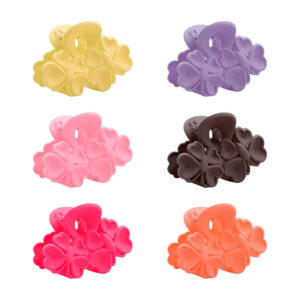 1pza mini pinza de plástico para el cabello con decoración de mariposa con alas de corazón, variedad de colores / ay-1209 / pinza mariposa
