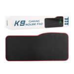 Mouse pad gamer k9 liso con textura antifricción, antideslizante, color negro y borde diseño de costura, 75x35x0.3cm / bbg-60355 / 60355 / k9 gaming mouse pad / aoas