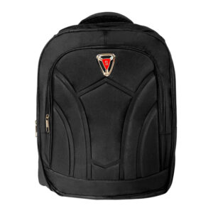Mochila con placa S, 3 compartimentos y diseños con relieve / bl-1411