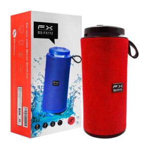 Bocina fx con forma cilíndrica, agarradera y puertos de conexión / bs-fx112
