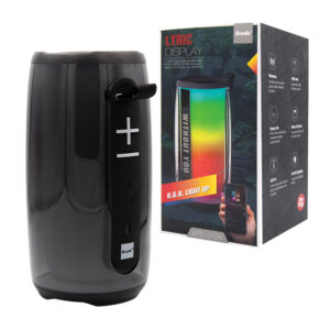 Bocina cilíndrica bluetooth brodu con radio fm, puerto usb-tf y luces rgb / r.g.b. light up / bts-2126