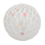 1pza Bola tipo uvas, squeeze antiestrés, con malla de tela, variedad de usos / 6cms / c2622