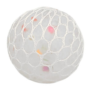 1pza Bola tipo uvas, squeeze antiestrés, con malla de tela, variedad de usos / 6cms / c2622