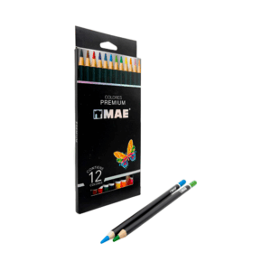 Caja con 12 colores premium mae, colores intensos, redondos, trazo suave, mina resistente / 521093-26 / crp-12l / 765305