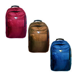 Mochila grande xinruiqi con 3 compartimentos, puerto usb - aux y asa reforzada
