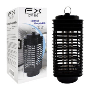 Lámpara uv led grande mata mosquitos con consumo de 5w y anillo para colgar, 600v / dw-892 / electrical mosquito killer