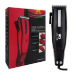 Máquina cortadora alámbrica wing star + tijeras, peine y 4 peinetas intercambiables para el cabello / el-12