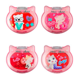 Mini paleta de rubor moc mallure en polvo, con estampado de gatito kawaii y diseño de gato, variedad de tonos / rubor moc mallure / es3747 / sh3072