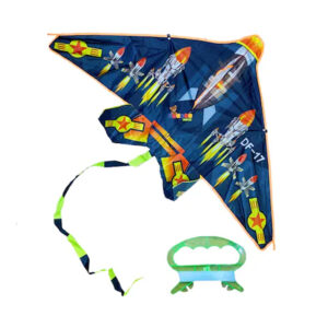 Papalote cometa con forma de avión - nave, 110cm / df-17 / gpm-3175