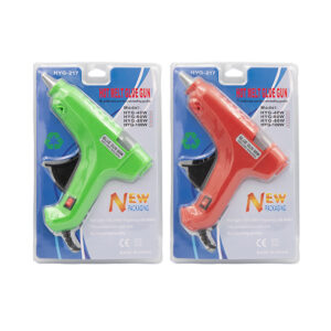 Pistola de silicón grande, 100-240v, variedad de colores / hot melt glue gun / hyg-217