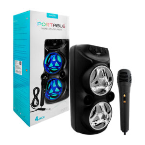 Bocina bluetooth greatnice de 4x2 pulgadas con radio fm, puerto usb-tf y micrófono, variedad de colores / gts-1777
