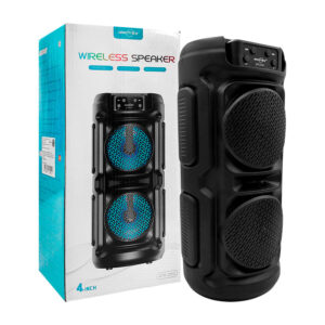 Bocina bluetooth greatnice de 4x2 pulgadas con radio fm, puerto usb-tf y luces / gts-2152
