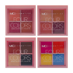Paleta de sombras chica con 4 colores mc cosmetics, 6.8gr, variedad de tonos / four colors / hb101934