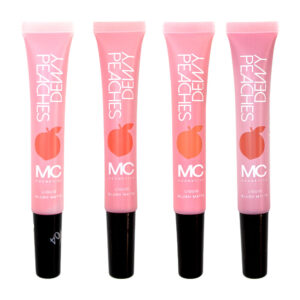 1pza Rubor líquido mc cosmetics en tono matte, 12ml, variedad de tonos / dewy peaches / hb103156