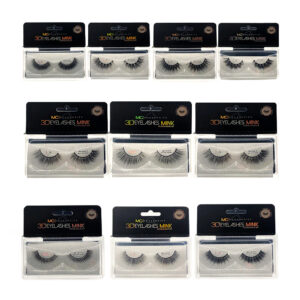1pza Pestañas postizas multicapa mink mc accesories con efecto 3d, variedad de volúmenes / hb104406 / hb104410 / hb104409