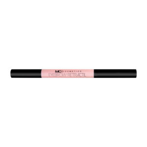 1pza Lápiz retráctil con cepillo mc cosmetics para cejas en tono café / duo brow pen / eyebrow retractil / hb104426